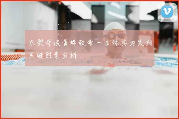东契奇谈黄蜂致命一击称其为失利关键因素分析