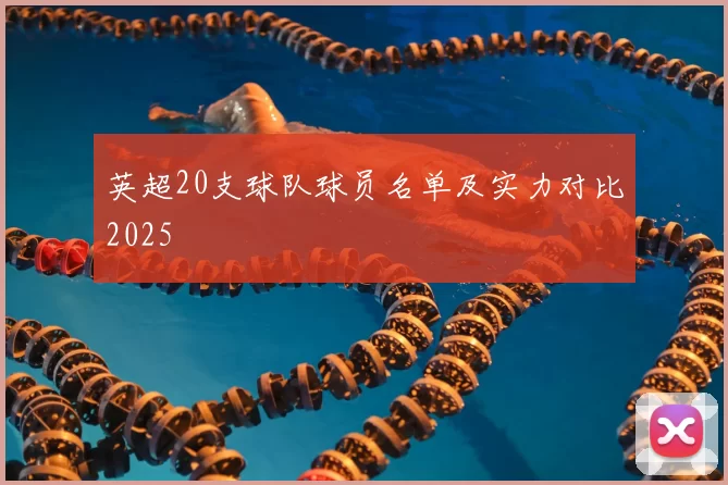 英超20支球队球员名单及实力对比2025