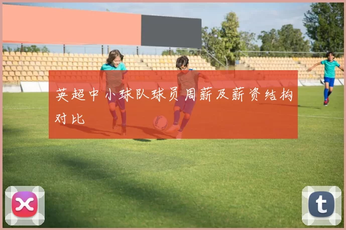 英超中小球队球员周薪及薪资结构对比