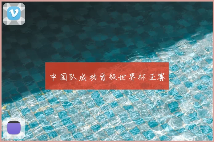 中国队成功晋级世界杯正赛